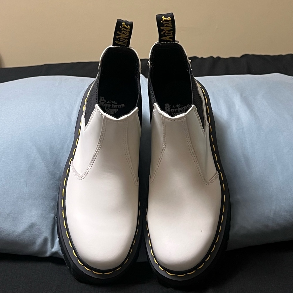White Platform Boots